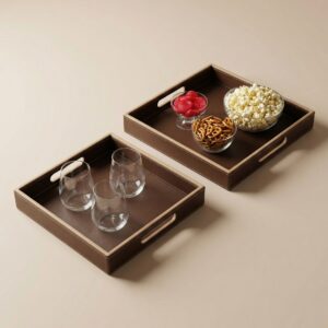 Square- 2 psc- Brown