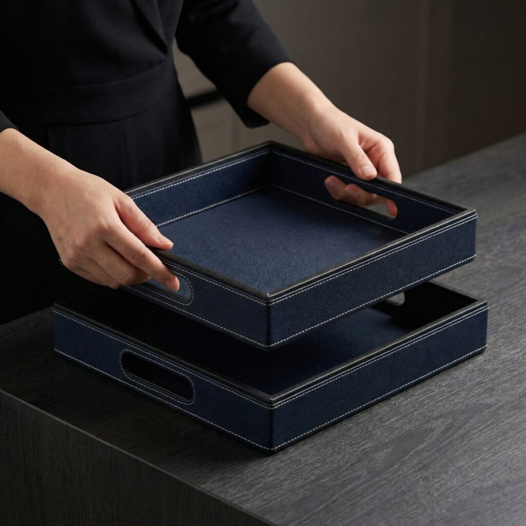 Square- 2psc- Blue
