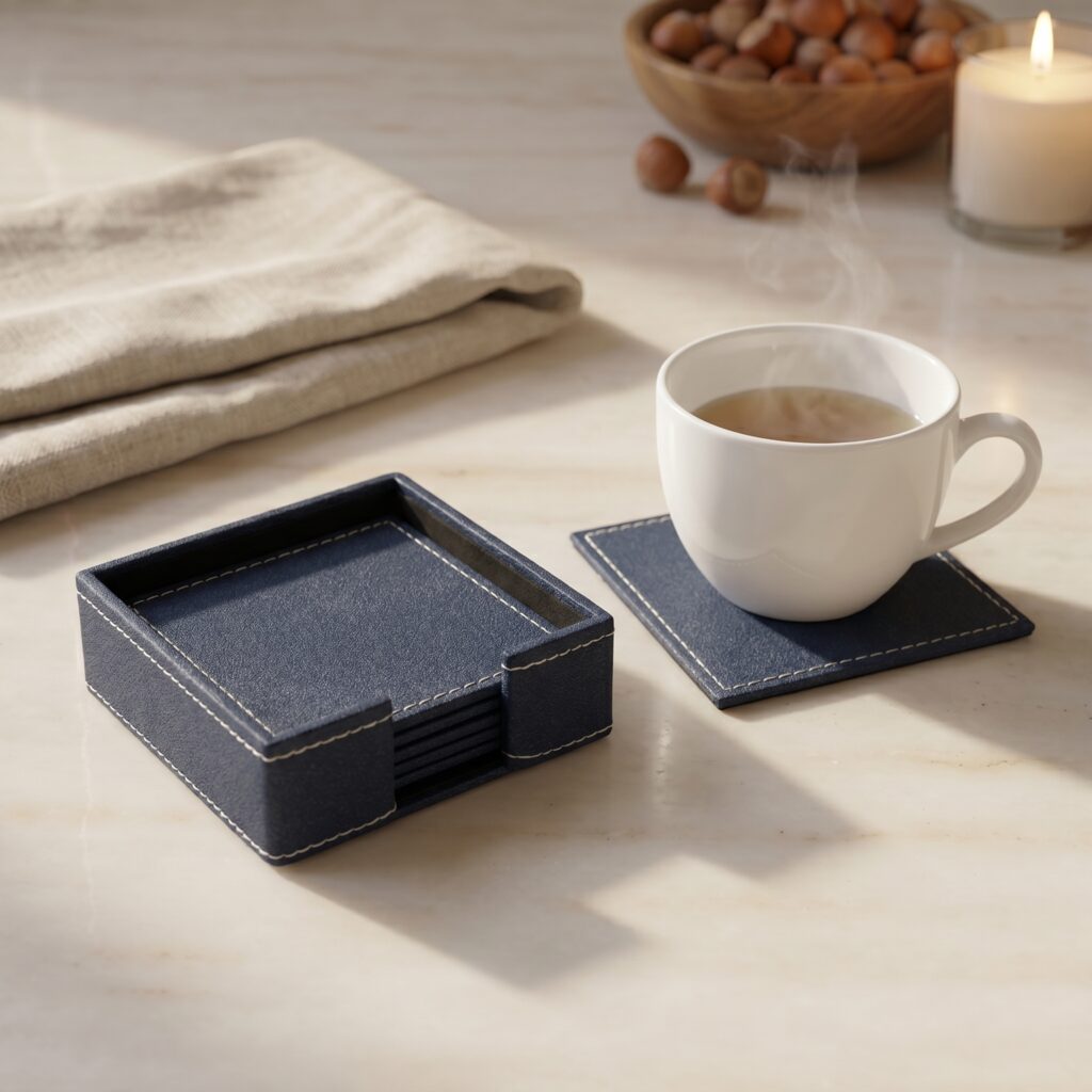 Coaster set- Blue