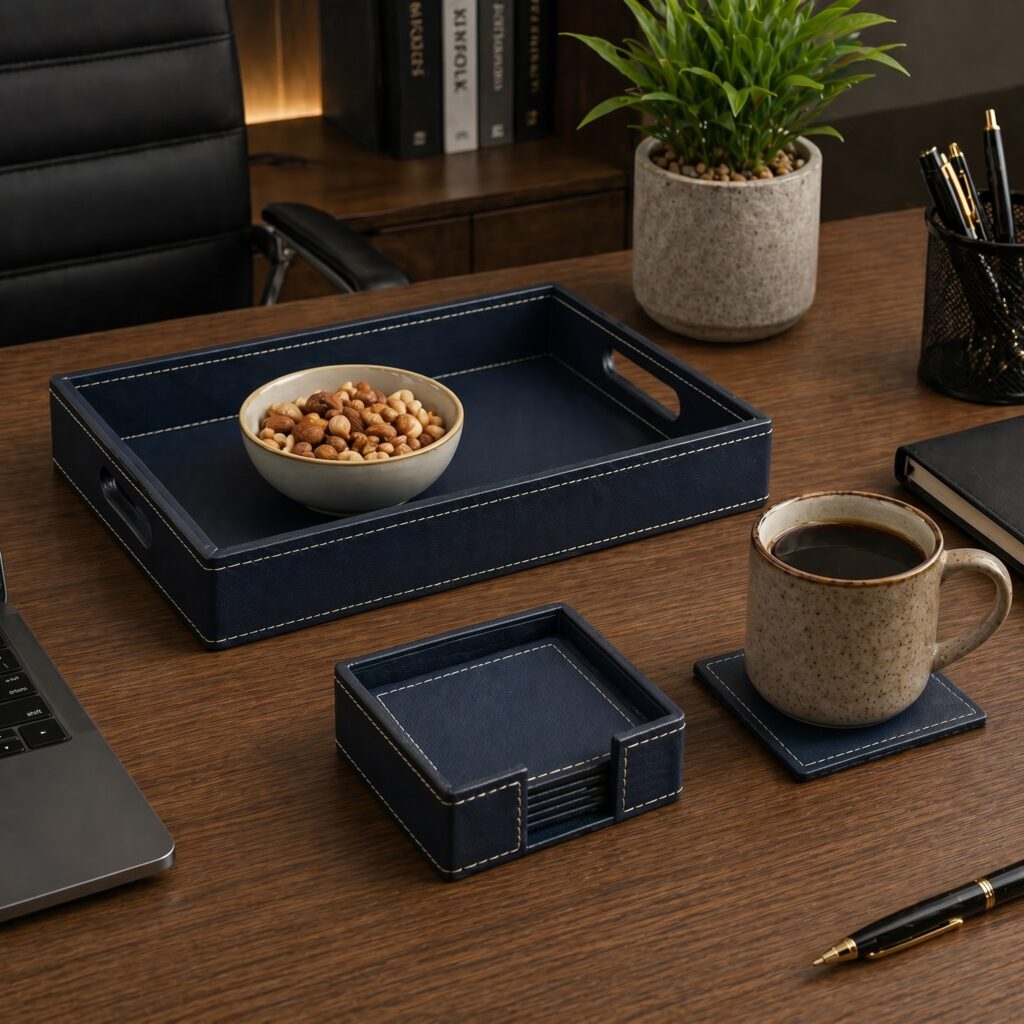 Coaster set- Blue