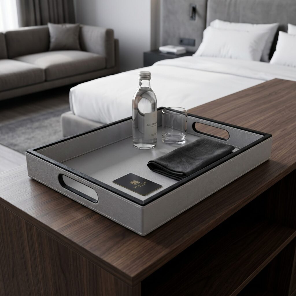 Signature Rectangular Trays (Set of 3) - Grey